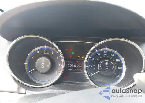 2012 Hyundai Sonata Se/Limited из США, поврежденный, VIN 5NPEC4AB0CH451960